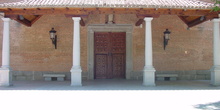 Puerta de iglesia en Leganés