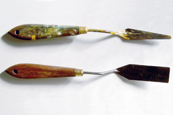 Espátulas para óleo