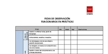  FICHA DE OBSERVACIÓN FUNCIONARIOS EN PRÁCTICAS