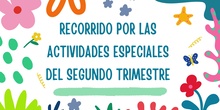 RECORRIDO POR LAS ACTIVIDADES DEL 2º TRIMESTRE