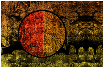 Imagen abstracta realizada digitalmente