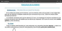1ª Sesión 3ª Evaluación Tema 5.- Estructura de la Materia  26-03-2026