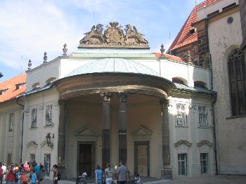 Palacete en el Castillo de Praga
