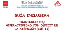Guía inclusiva TDAH
