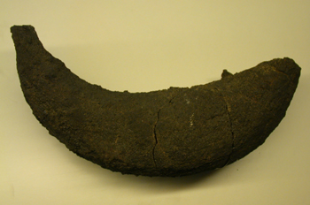 Basalto, bomba volcánica (La Palma. Volcán Hoyo Negro)