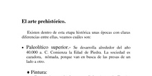 Explicación del arte en la Prehistoria