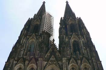 Frontal de la catedral de Colonia, Alemania