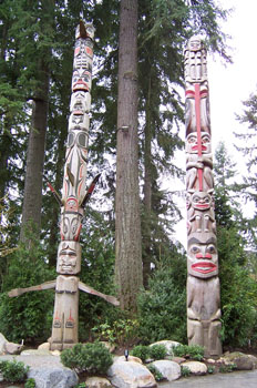 Parque de Totems, Cañón del Capilano, Vancouver