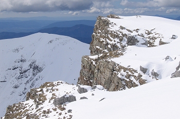 Vista desde la cima de Llana del Bozo