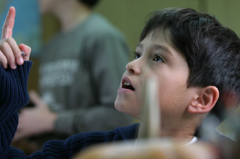 Niños en el aula