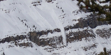 Alúd de nieve, Parque Nacional Banff