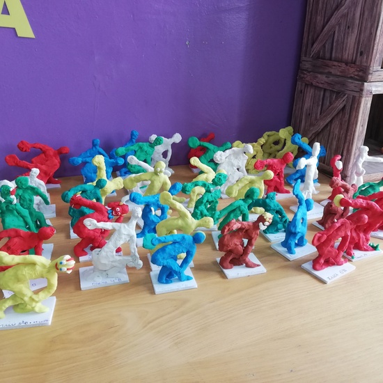 Taller de Arte. Discóbolo de Mirón 3