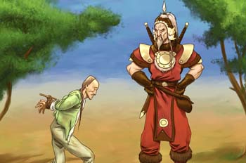 Las tribulaciones de un chino en China: Kin-Fo y Lao-Sen