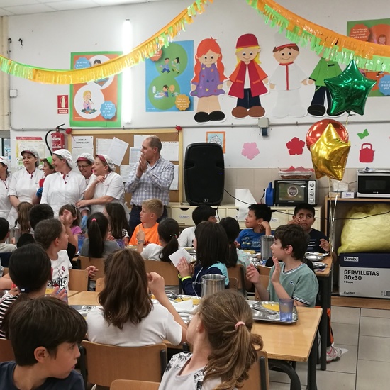 Visita del chef Sergio Fernández - Nutrifriends en el Comedor 12