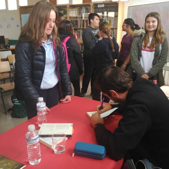 Visita del escritor Nando López_20180404_4