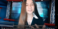 Las noticias con Irene M. Les nouvelles avec Irene M.