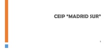 PLAN DE CONVIVENCIA CEIP MADRID SUR