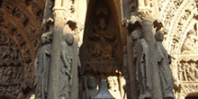 Parteluz de la Catedral de León, Castilla y León
