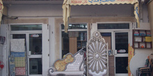 Fachada de tienda, Kairouan, Túnez