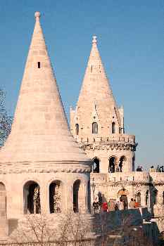 Torreón del Bastión de los pescadores, Budapest, Hungría