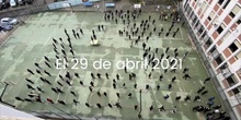Día Internacional de la Danza. Aplausada del IES Joaquin Turina a su equipo Directivo 2021.