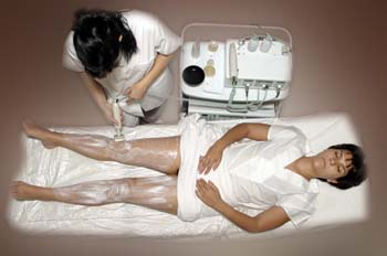 Exfoliación mecánica: realización del brossage mecánico. Brossag