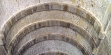 Bóveda de la planta noble de Santa María de Naranco, Oviedo, Pri