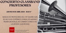 Concierto Classband 18 de abril 2024 en el CTIF Madrid-Sur