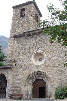 Iglesia de Benaque. Huesca