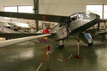 Avioneta, Museo del Aire de Madrid