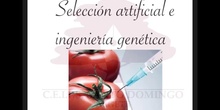 SECUNDARIA 4º	BIOLOGÍA Y GEOLOGÍA	SELECCIÓN ARTIFICIAL E INGENIERÍA GENÉTICA