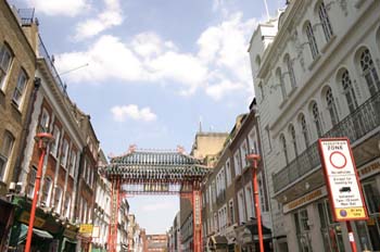 Calle de Chinatown, Londres