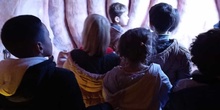 Las hormiguitas amarillas de I5C visitan a la mujer gigante_CEIP FDLR_Las Rozas