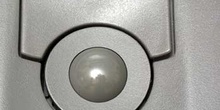 Periférico de ordenador, ratón tipo trackball