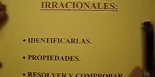 Ecuaciones Irracionales