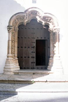 Puerta de la Iglesia de La Magdalena - Olivenza, Badajoz