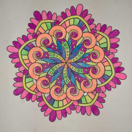 Noah Montero Flower Mandala