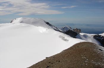 Cima del volcán Iztaccihuatl (5250m)