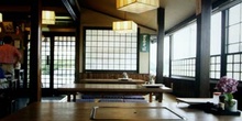 Interior de un restaurante japonés