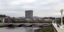 Puente de Santa Catalina sobre el río Urumea, San Sebastian
