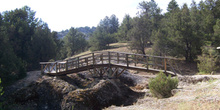 Puente de madera, Muriel de la Fuente, Soria, Castilla y León