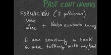 PAST CONTINUOUS 