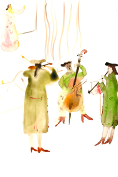 En la música y el baile