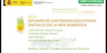 Mesa redonda: Difusión de Contenidos Educativos Digitales en la web semántica.