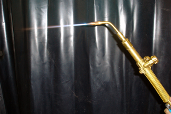 Llama oxiacetilénica. Oxidante