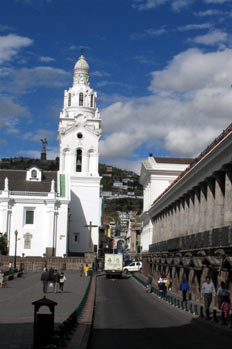 Torre de la Catedral de Quito, Ecuador