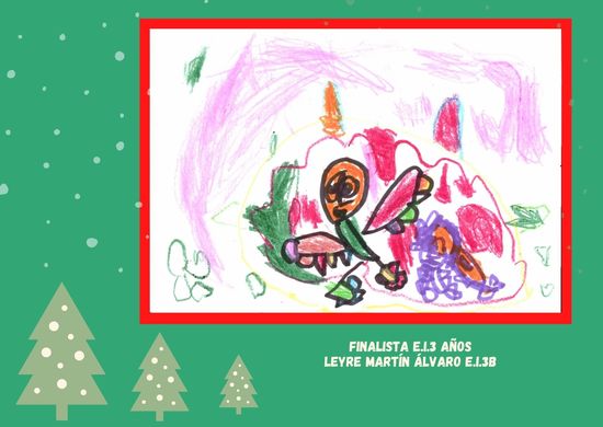 Tarjeta finalista EI 3 años