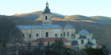 Vista de iglesia en Rascafría