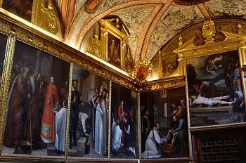 Cuadros sobre el ciclo de San Lorenzo, Huesca