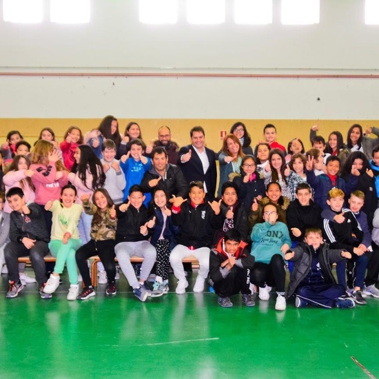 Visita del Alcalde de Torrejón de Ardoz al CEIP Andrés Segovia 8